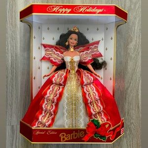 🎁1997 HOLIDAY COLLECTION BARBIE & ORNAMENT🎁